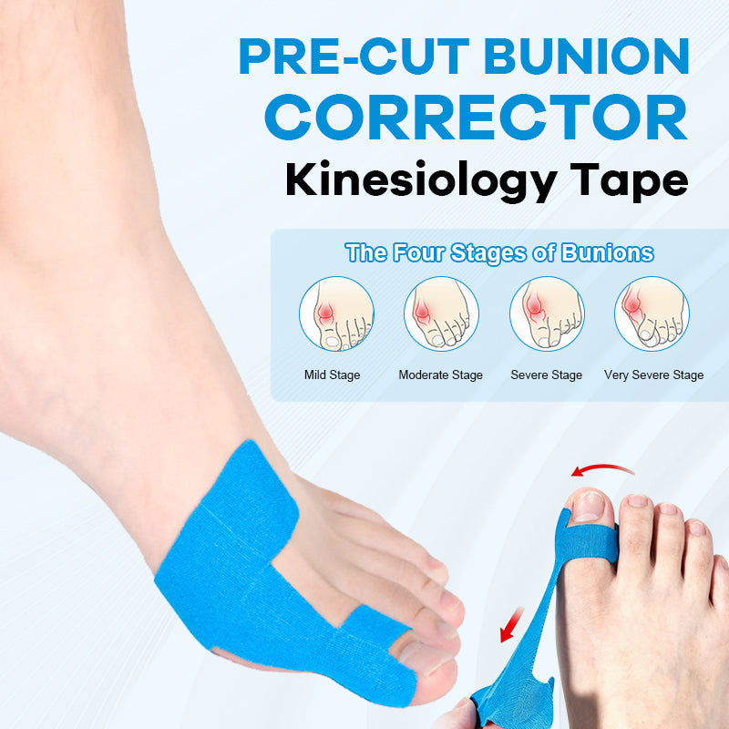 Cinta de Kinesiología Pre-cortada para Juanetes
