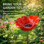 💖🎁 Regalos para el Día de la Madre 2026 -- 🎁 Estaca de Jardín de Flor de Metal Hecha a Mano 🐦