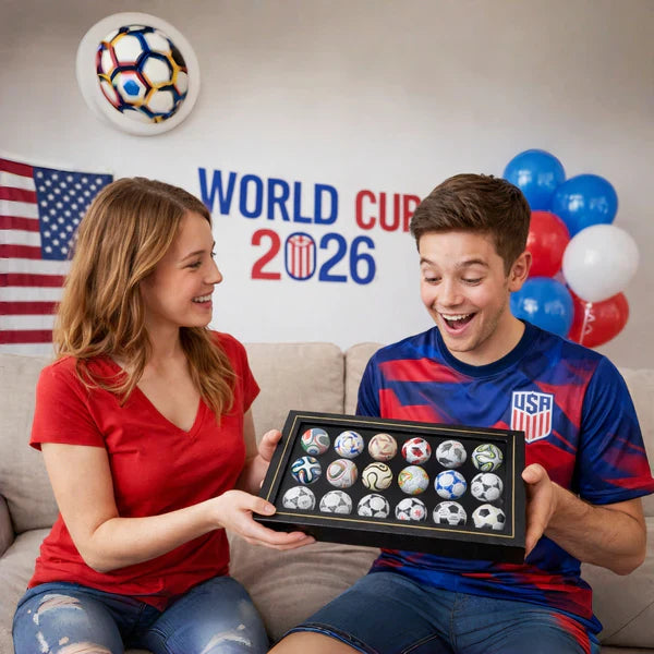 🏆 Colección de Mini Balones de Fútbol Hechos a Mano (1970–2026) – Oferta del Mundial 2026🔥 ¡Hasta 50% O DESCUENTO!