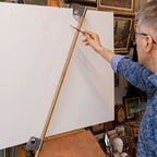 🎨 Puente de apoyo para mano de artista