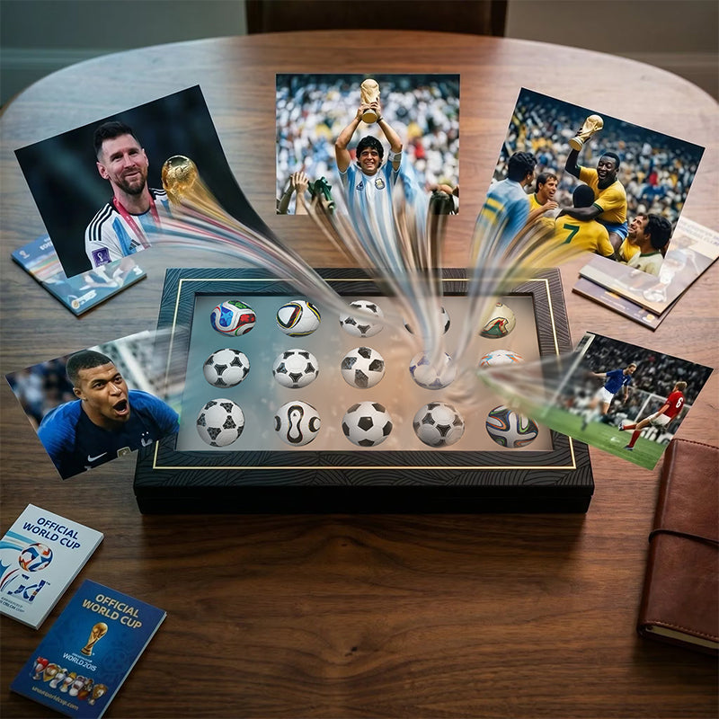 🏆 Colección de Mini Balones de Fútbol Hechos a Mano (1970–2026) – Oferta del Mundial 2026🔥 ¡Hasta 50% O DESCUENTO!