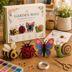 🧵✨ Kit de Bricolaje (DIY) de Animales de Cuentas en 3D Miniatura