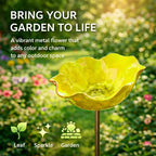 💖🎁 Regalos para el Día de la Madre 2026 -- 🎁 Estaca de Jardín de Flor de Metal Hecha a Mano 🐦