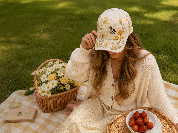 🔥 Último día – 50% de descuento 🌸🌿 Gorra Garden Morning