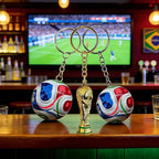 Llavero del Mundial de la FIFA 2026 EUA-MEX-CAN: Lleva el Espíritu del Juego a Todos Lados ✨