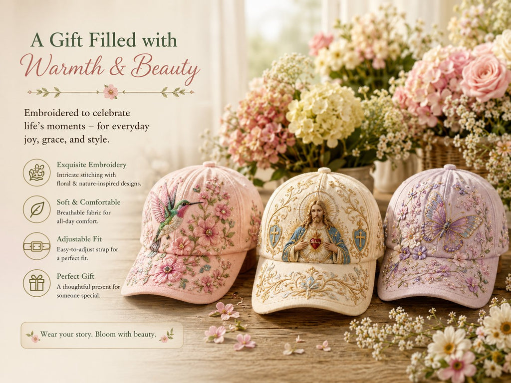 🔥 Último día – 50% de descuento 🌸🌿 Gorra Garden Morning