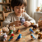 🧵✨ Kit de Bricolaje (DIY) de Animales de Cuentas en 3D Miniatura